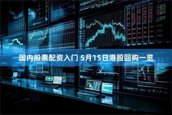 国内股票配资入门 5月15日港股回购一览